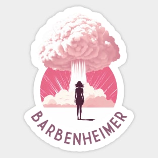 Barbie x Oppenheimer 2023 | BARBENHEIMER Sticker